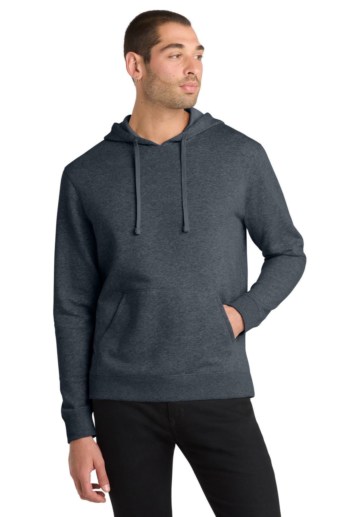 District ®  Lightweight Fleece Hoodie. DM391 | Add Your Logo