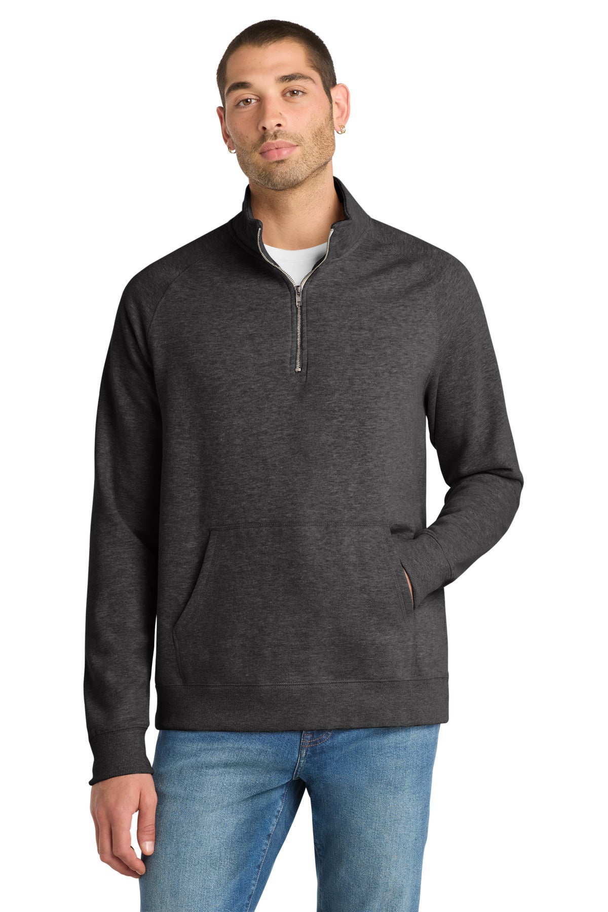 District ®  Lightweight Fleece 1/4-Zip. DM392 | Add Your Logo