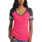 District  ®  Women's Game V-Neck Tee. DM476 | Add Your Logo