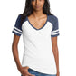 District  ®  Women's Game V-Neck Tee. DM476 | Add Your Logo