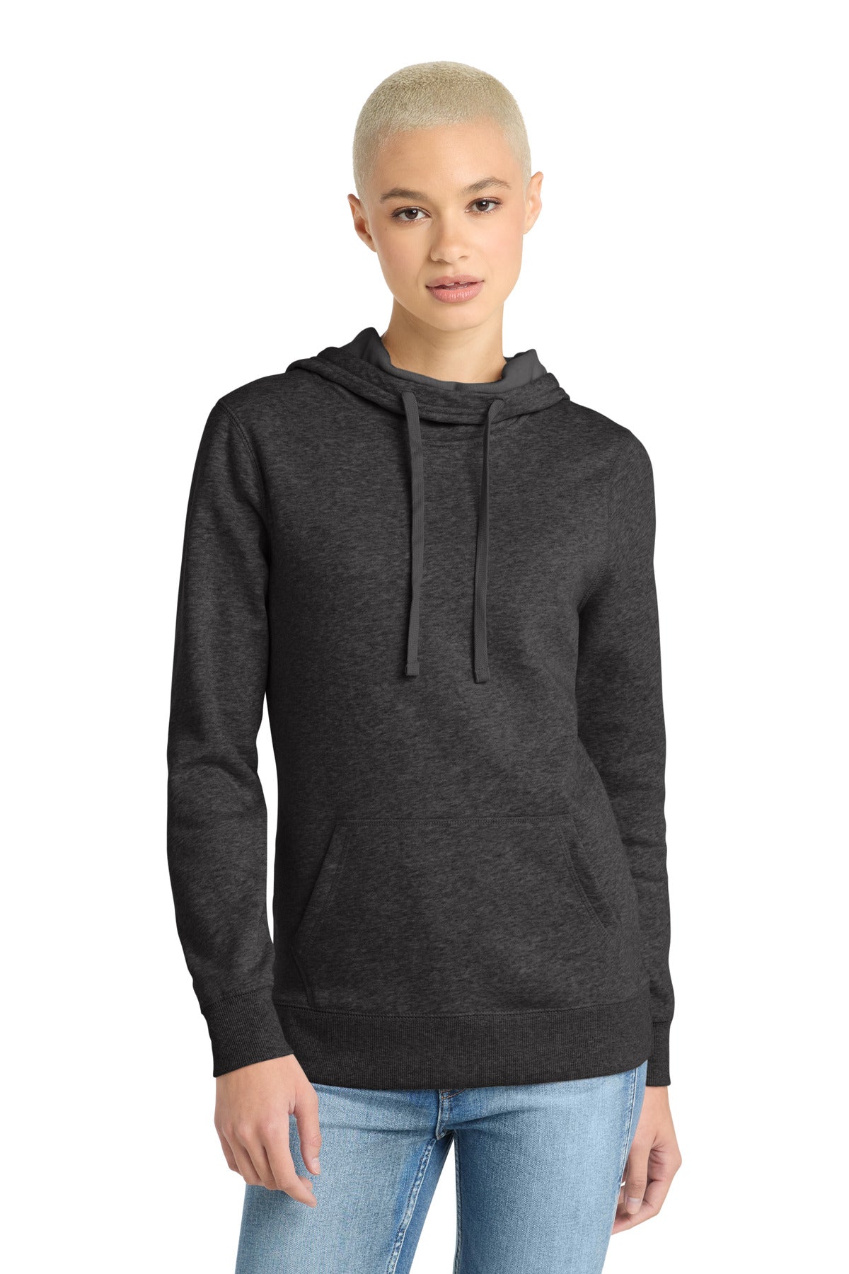 District    Women's Lightweight Fleece Hoodie. DM493