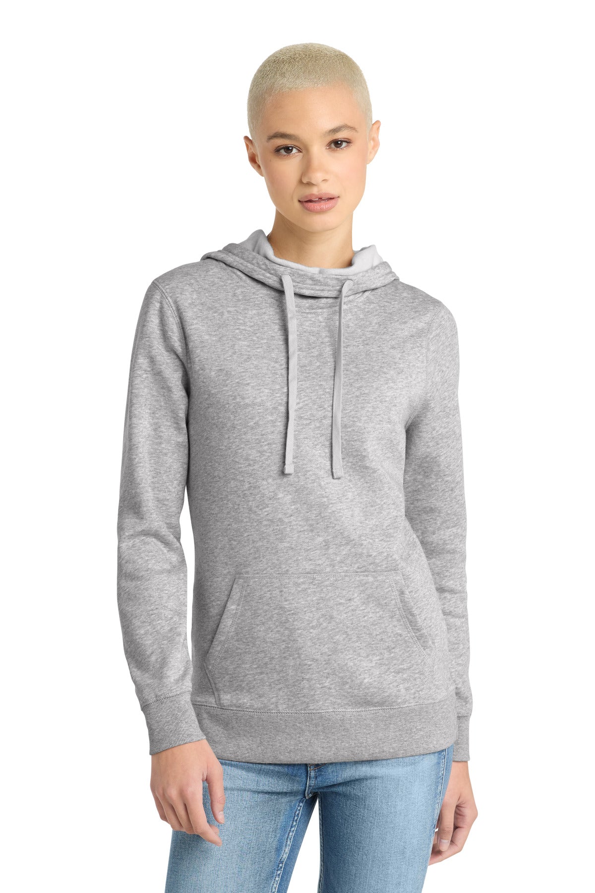 District    Women's Lightweight Fleece Hoodie. DM493