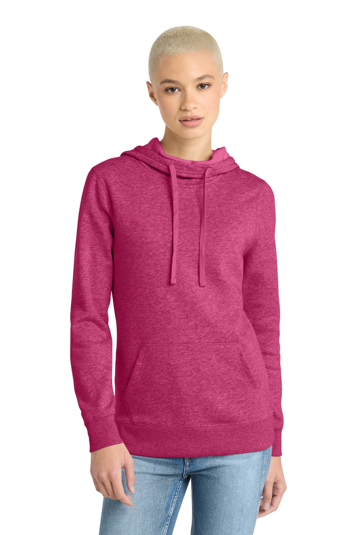 District    Women's Lightweight Fleece Hoodie. DM493