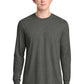 District ®  Perfect Blend ®  CVC Long Sleeve Tee DT109 | Add Your Logo