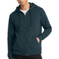 District  ®  Perfect Weight  ®  Fleece Full-Zip Hoodie DT1103 | Add Your Logo