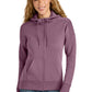 District  ®  Women's Perfect Weight  ®  Fleece Drop Shoulder Full-Zip Hoodie DT1104 | Add Your Logo