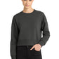 District  ®  Women's Perfect Weight  ®  Fleece Cropped Crew DT1105 | Add Your Logo