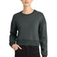District  ®  Women's Perfect Weight  ®  Fleece Cropped Crew DT1105 | Add Your Logo