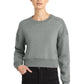 District  ®  Women's Perfect Weight  ®  Fleece Cropped Crew DT1105 | Add Your Logo