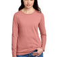 District ®  Women's Perfect Blend ®  CVC Long Sleeve Tee DT110 | Add Your Logo