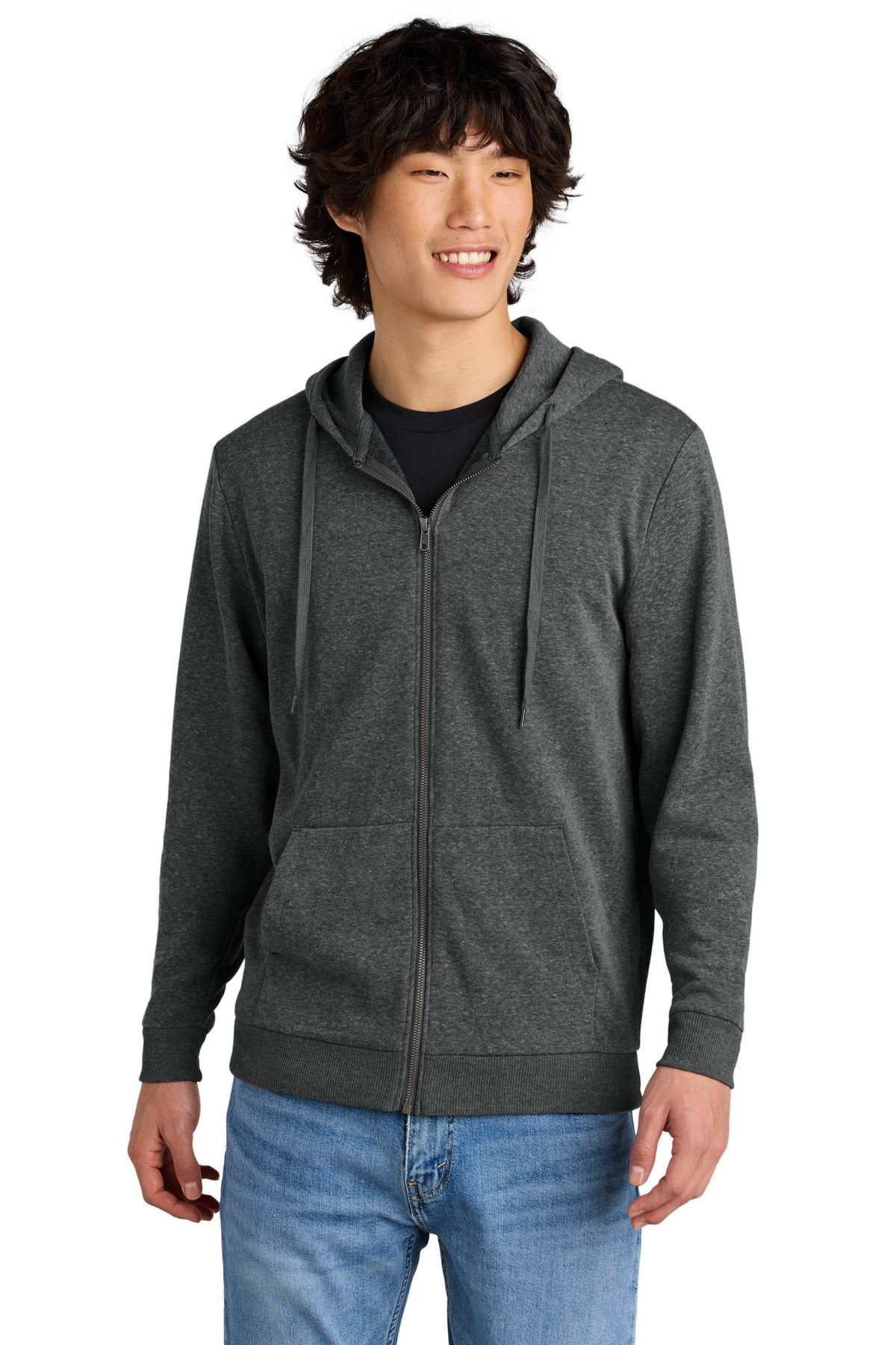 District ®  Perfect Tri ®  Fleece Full-Zip Hoodie DT1302 | Add Your Logo