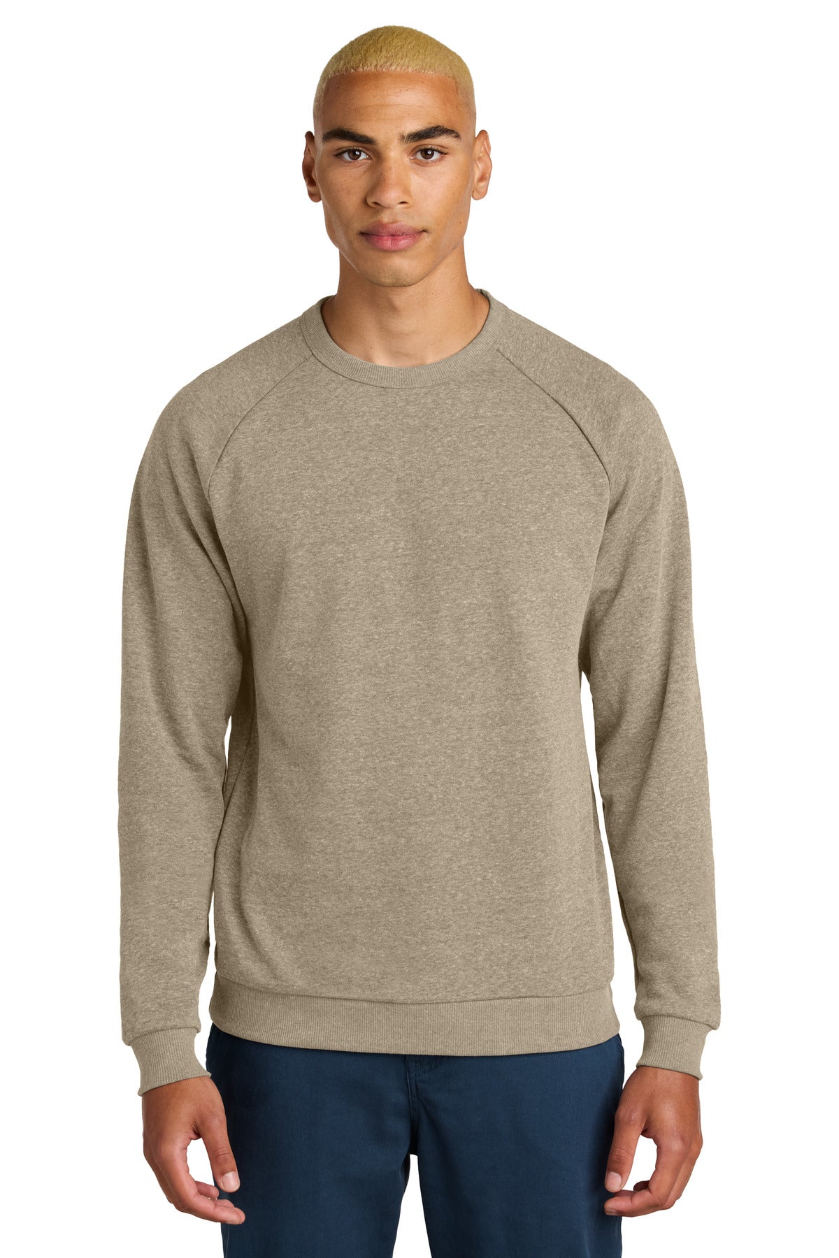 District ®  Perfect Tri ®  Fleece Crewneck Sweatshirt DT1304 | Add Your Logo