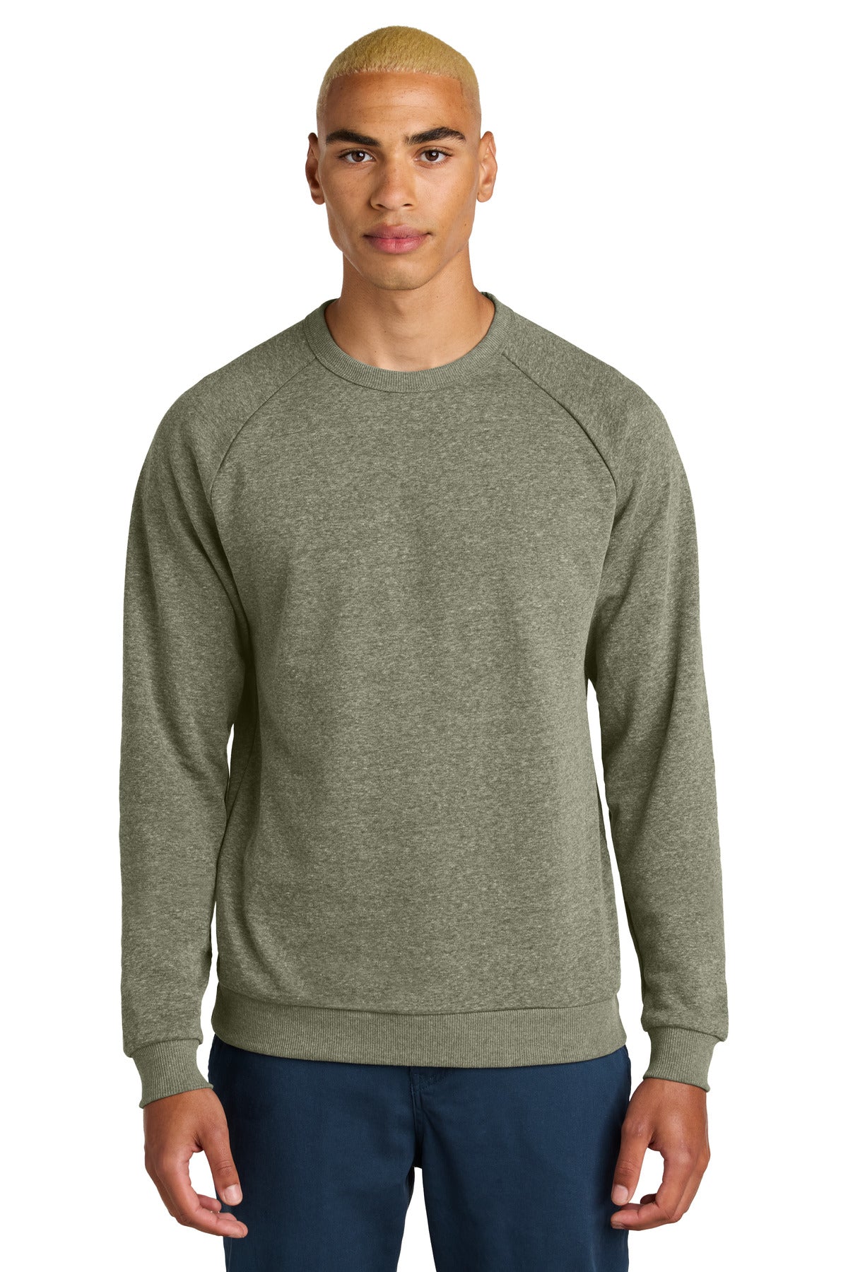District ®  Perfect Tri ®  Fleece Crewneck Sweatshirt DT1304 | Add Your Logo