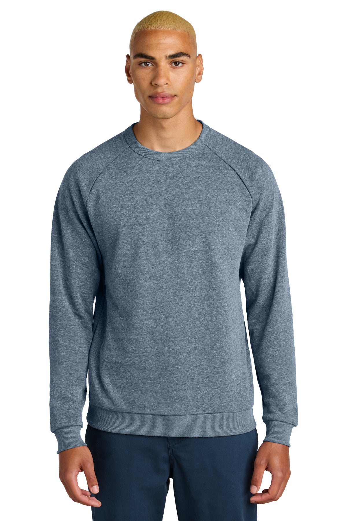District ®  Perfect Tri ®  Fleece Crewneck Sweatshirt DT1304 | Add Your Logo