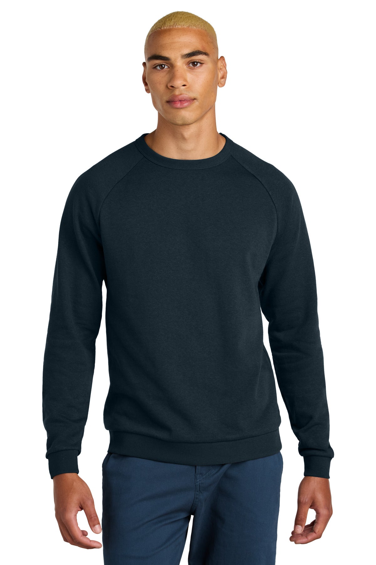 District ®  Perfect Tri ®  Fleece Crewneck Sweatshirt DT1304 | Add Your Logo