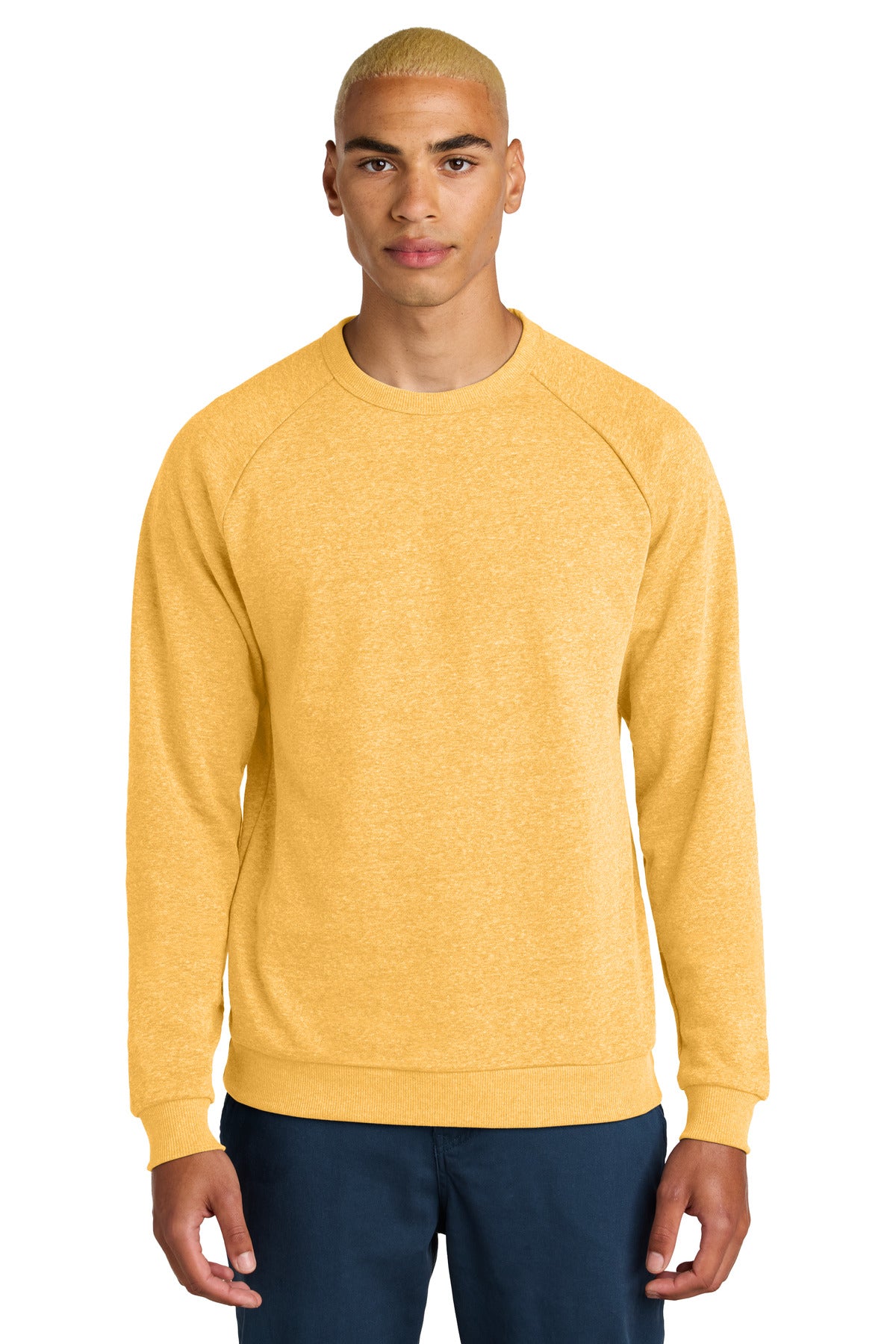 District ®  Perfect Tri ®  Fleece Crewneck Sweatshirt DT1304 | Add Your Logo