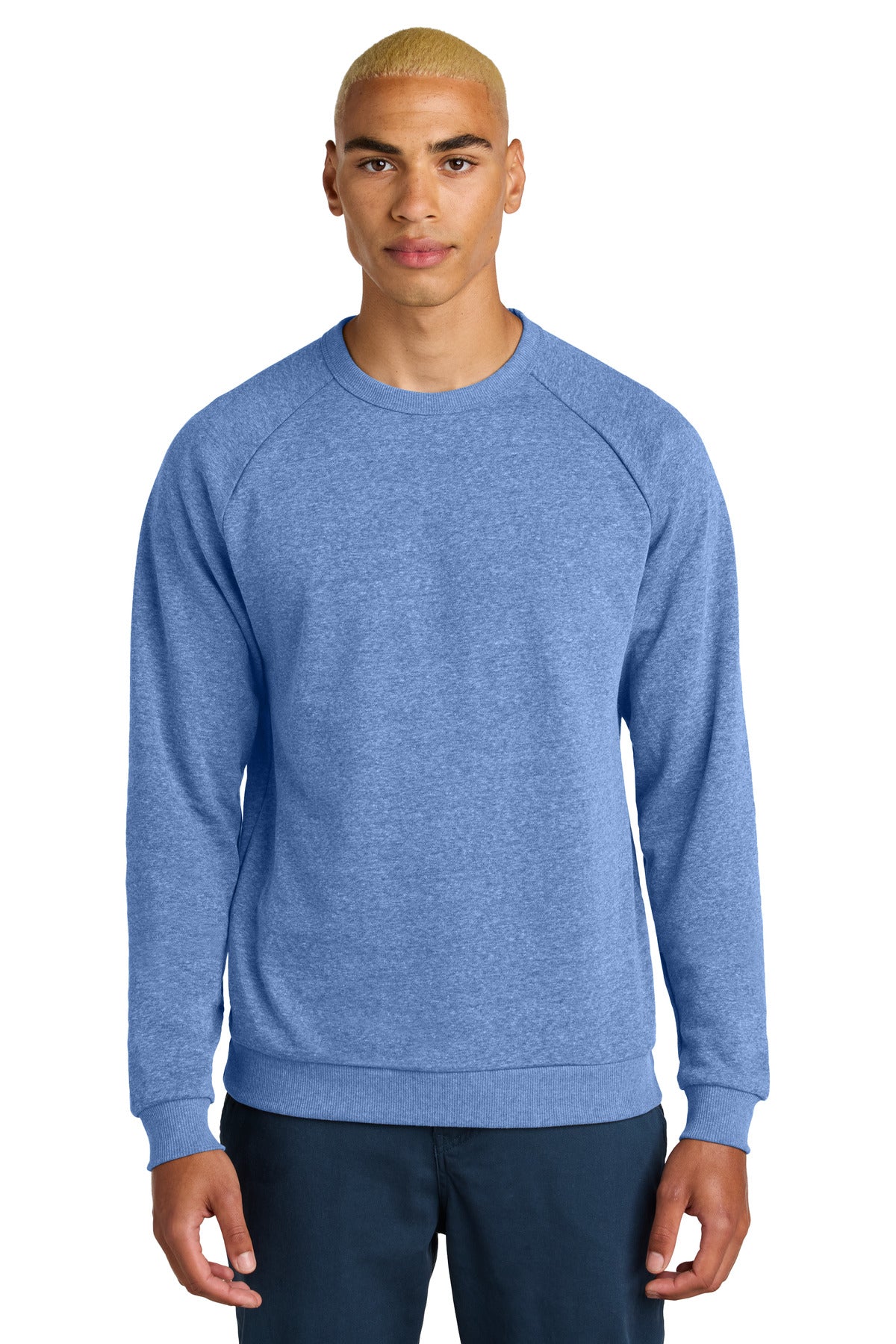 District ®  Perfect Tri ®  Fleece Crewneck Sweatshirt DT1304 | Add Your Logo