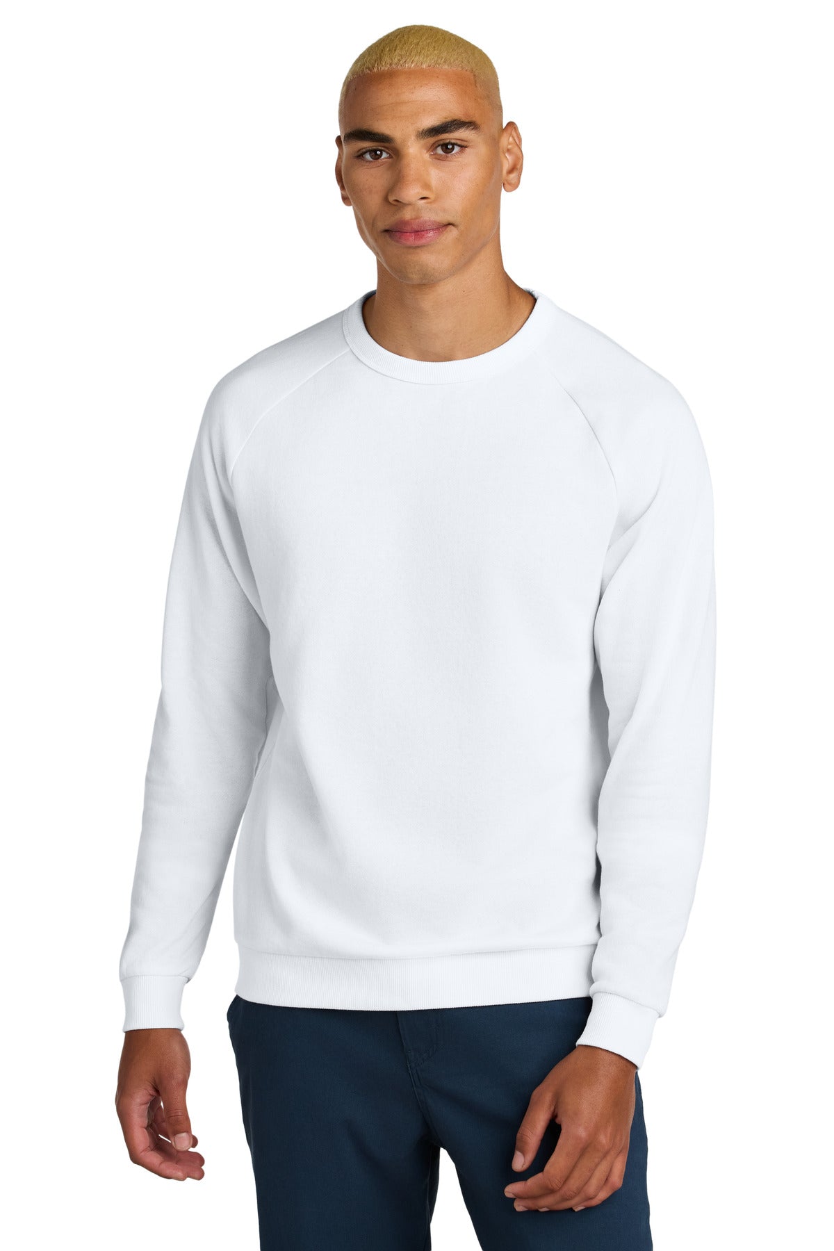 District ®  Perfect Tri ®  Fleece Crewneck Sweatshirt DT1304 | Add Your Logo