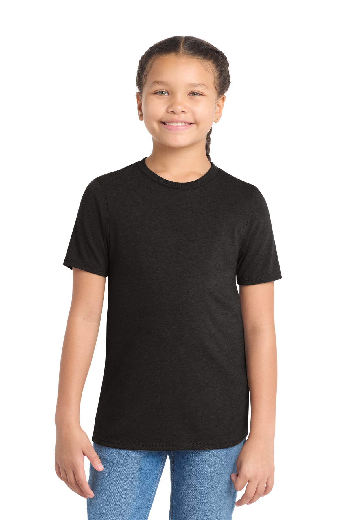 District  ®  Youth Perfect Tri  ® Tee. DT130Y | Add Your Logo