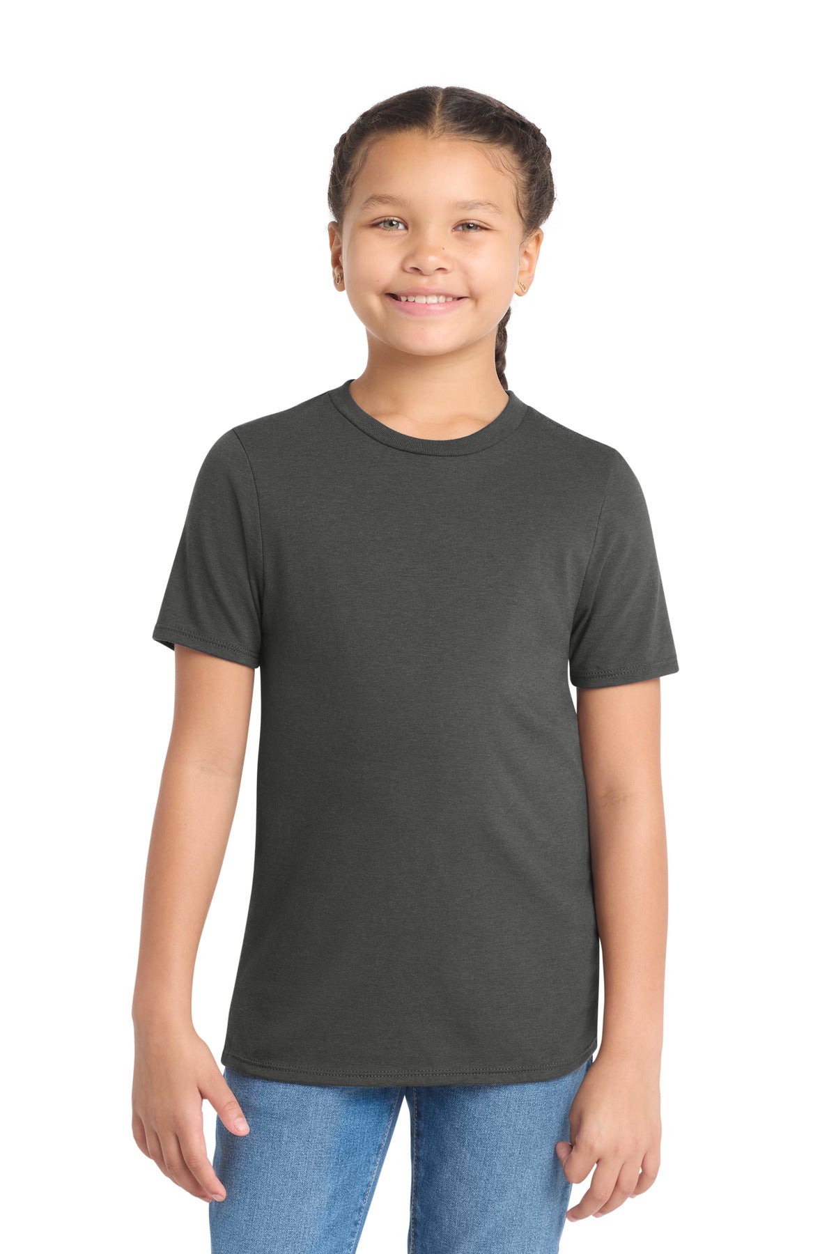 District  ®  Youth Perfect Tri  ® Tee. DT130Y | Add Your Logo