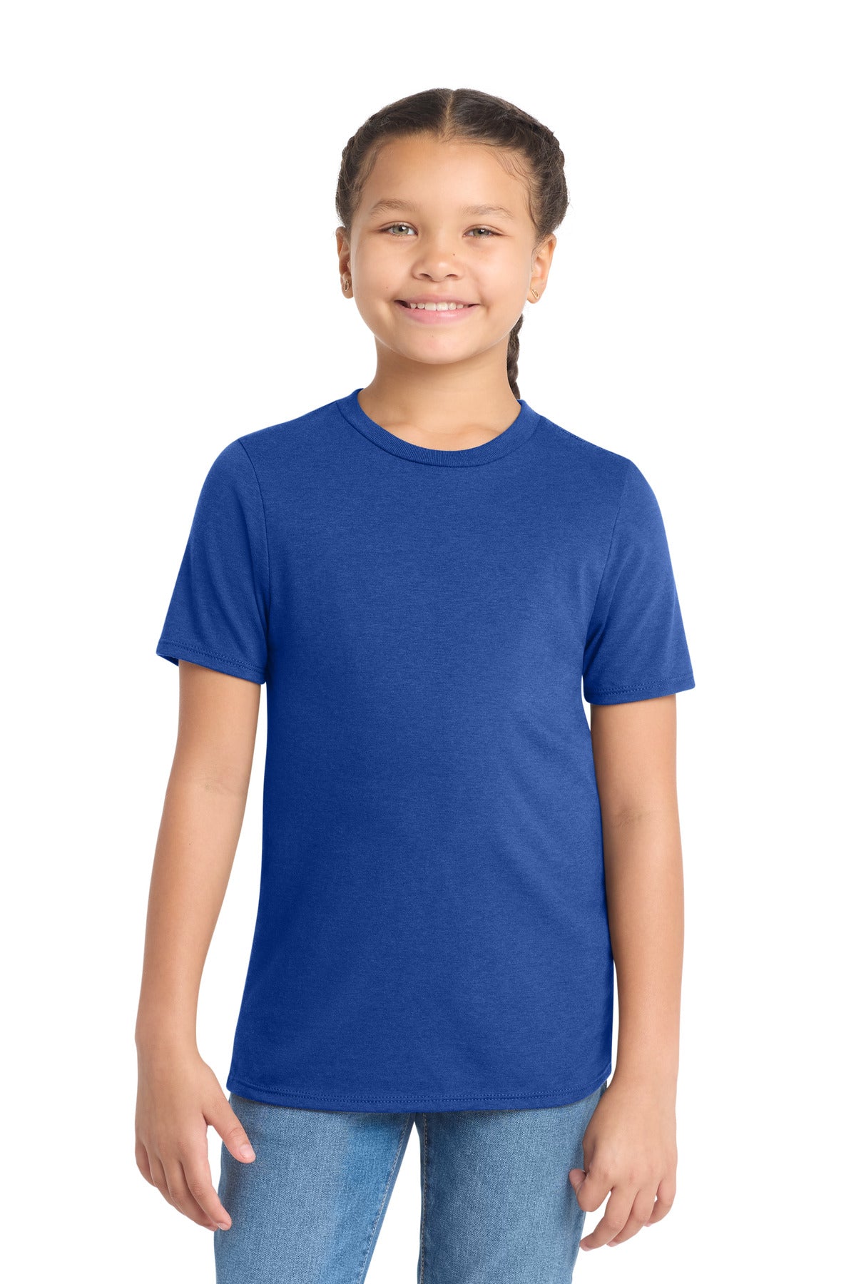 District  ®  Youth Perfect Tri  ® Tee. DT130Y | Add Your Logo