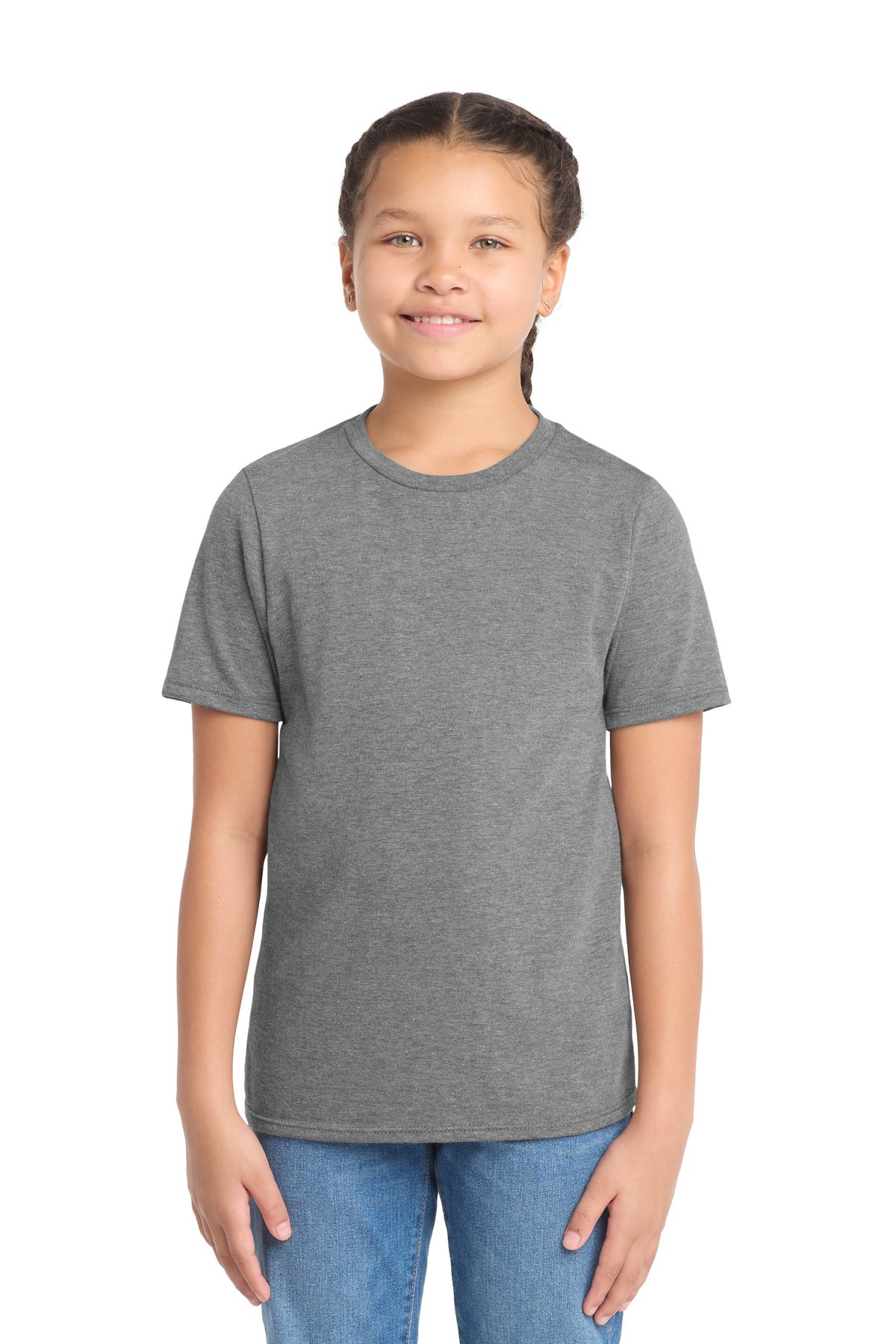District  ®  Youth Perfect Tri  ® Tee. DT130Y | Add Your Logo