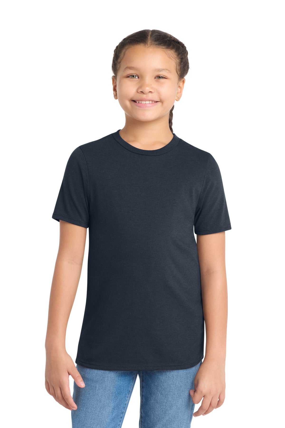 District  ®  Youth Perfect Tri  ® Tee. DT130Y | Add Your Logo