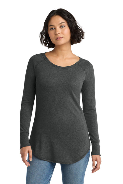 District  ®  Women's Perfect Tri  ®  Long Sleeve Tunic Tee. DT132L | Add Your Logo