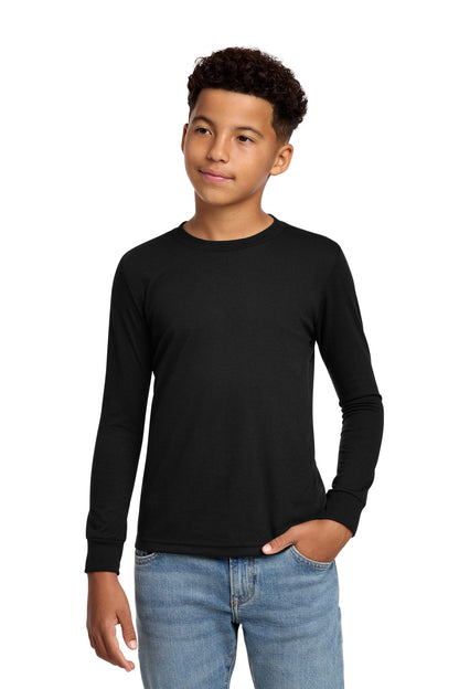 District ®  Youth Perfect Tri ®  Long Sleeve Tee DT132Y | Add Your Logo