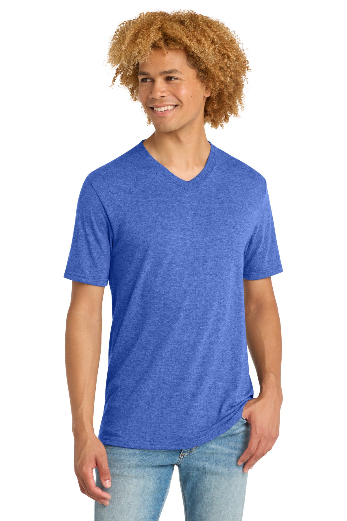 District  ®   Perfect Tri ®  V-Neck Tee. DT1350 | Add Your Logo