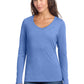 District ®  Women's Perfect Tri ®  Long Sleeve V-Neck Tee DT135 | Add Your Logo