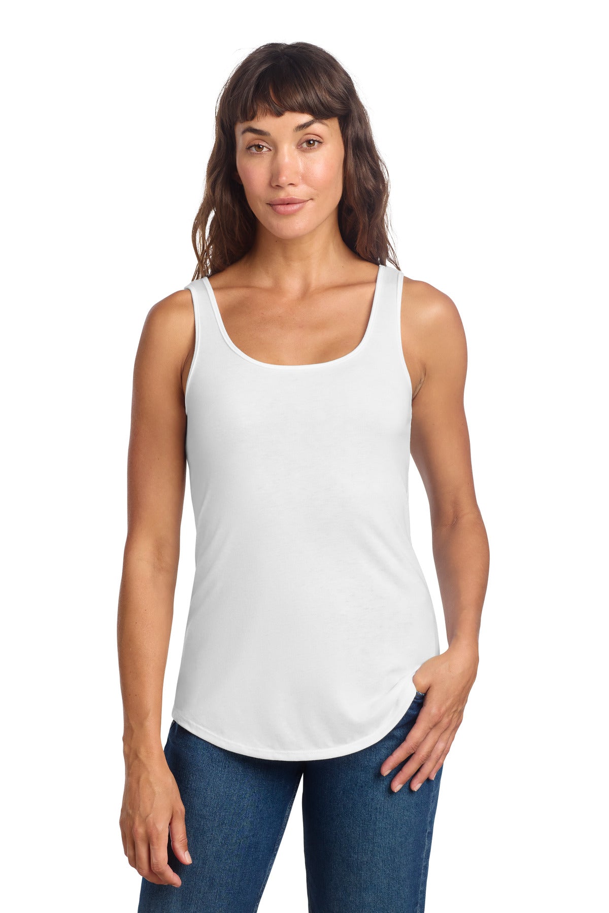 District ®  Women's Perfect Tri ®  Relaxed Tank DT151 | Add Your Logo