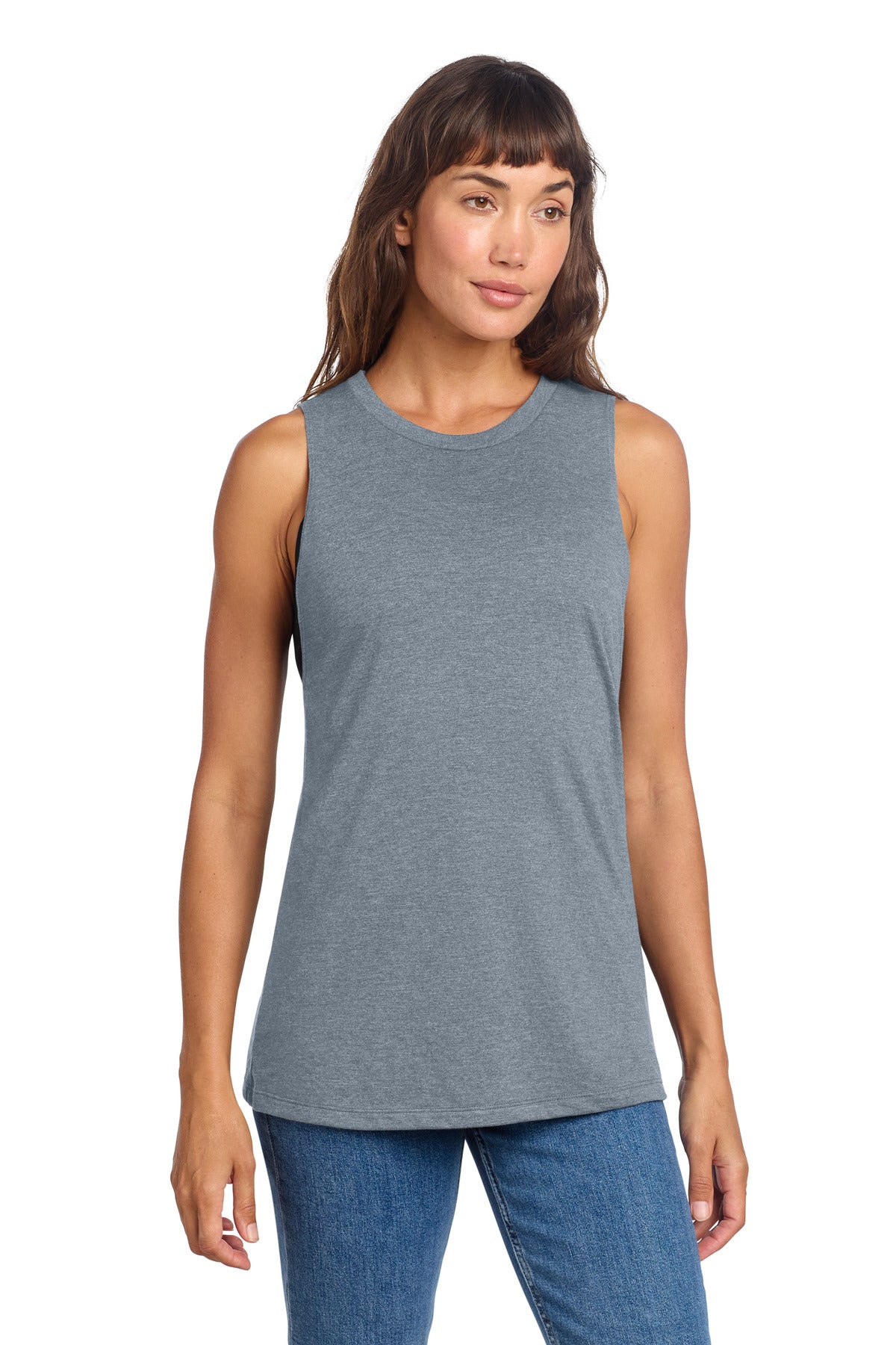 District ®  Women's Perfect Tri ®  Muscle Tank DT153 | Add Your Logo