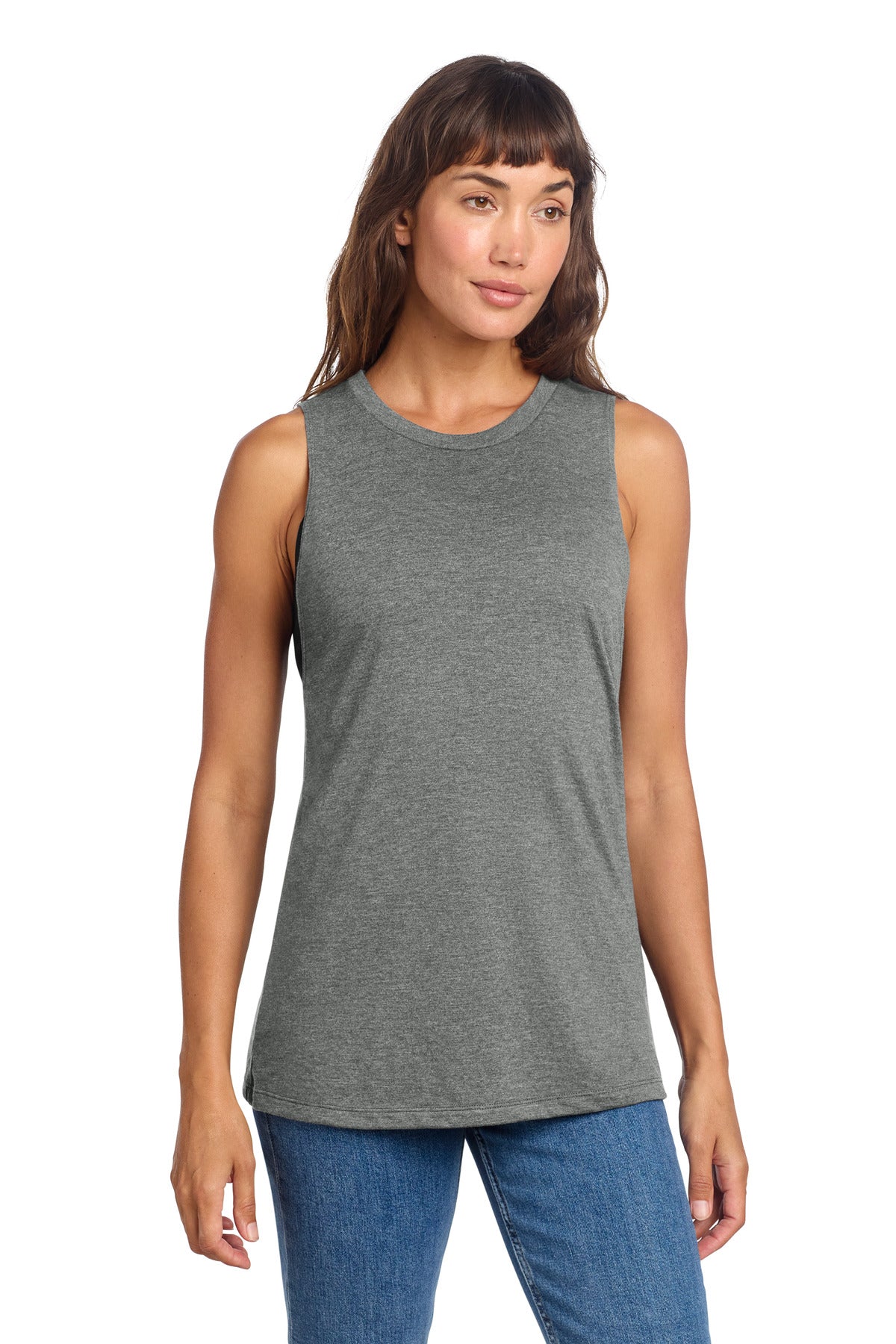 District ®  Women's Perfect Tri ®  Muscle Tank DT153 | Add Your Logo
