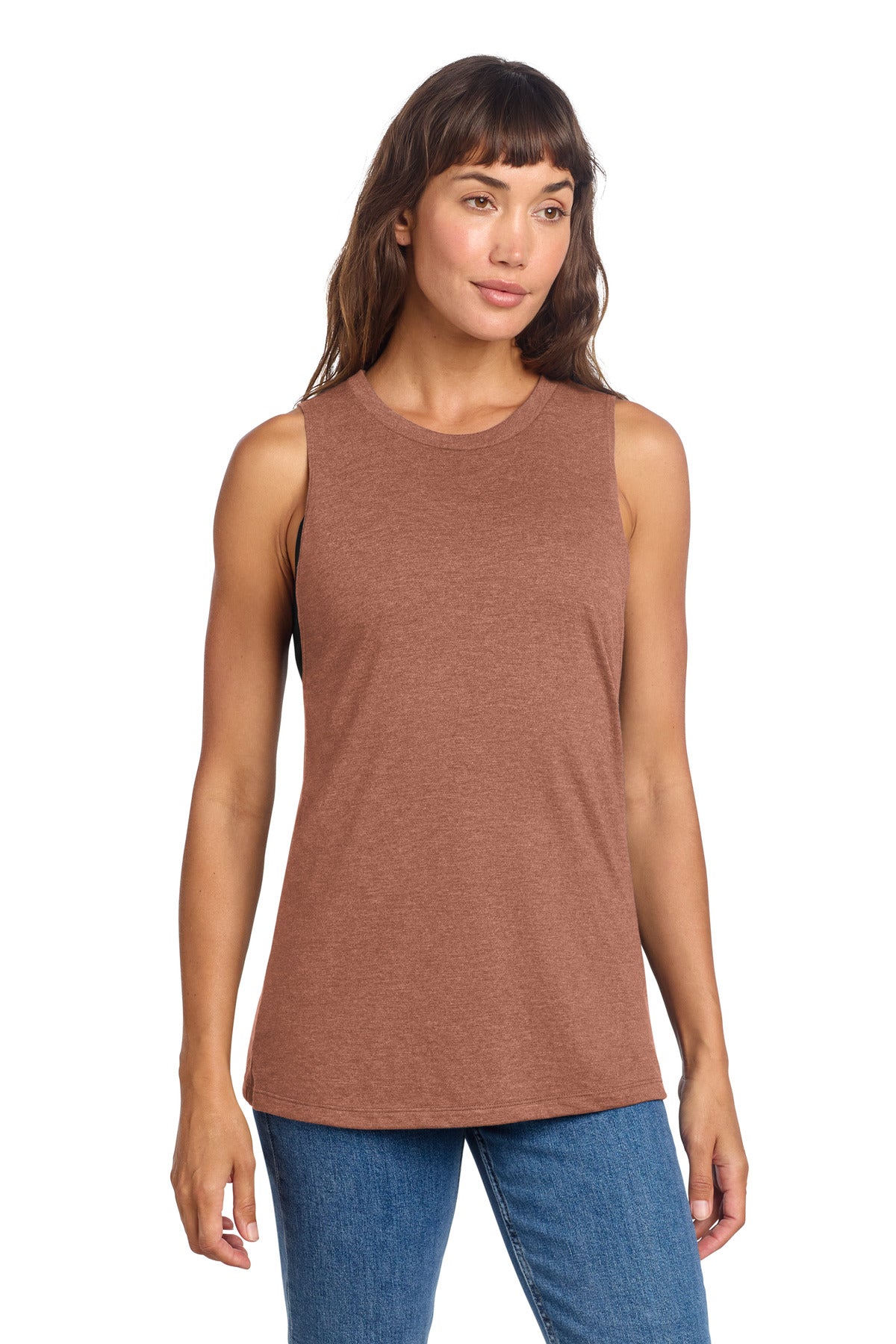 District ®  Women's Perfect Tri ®  Muscle Tank DT153 | Add Your Logo