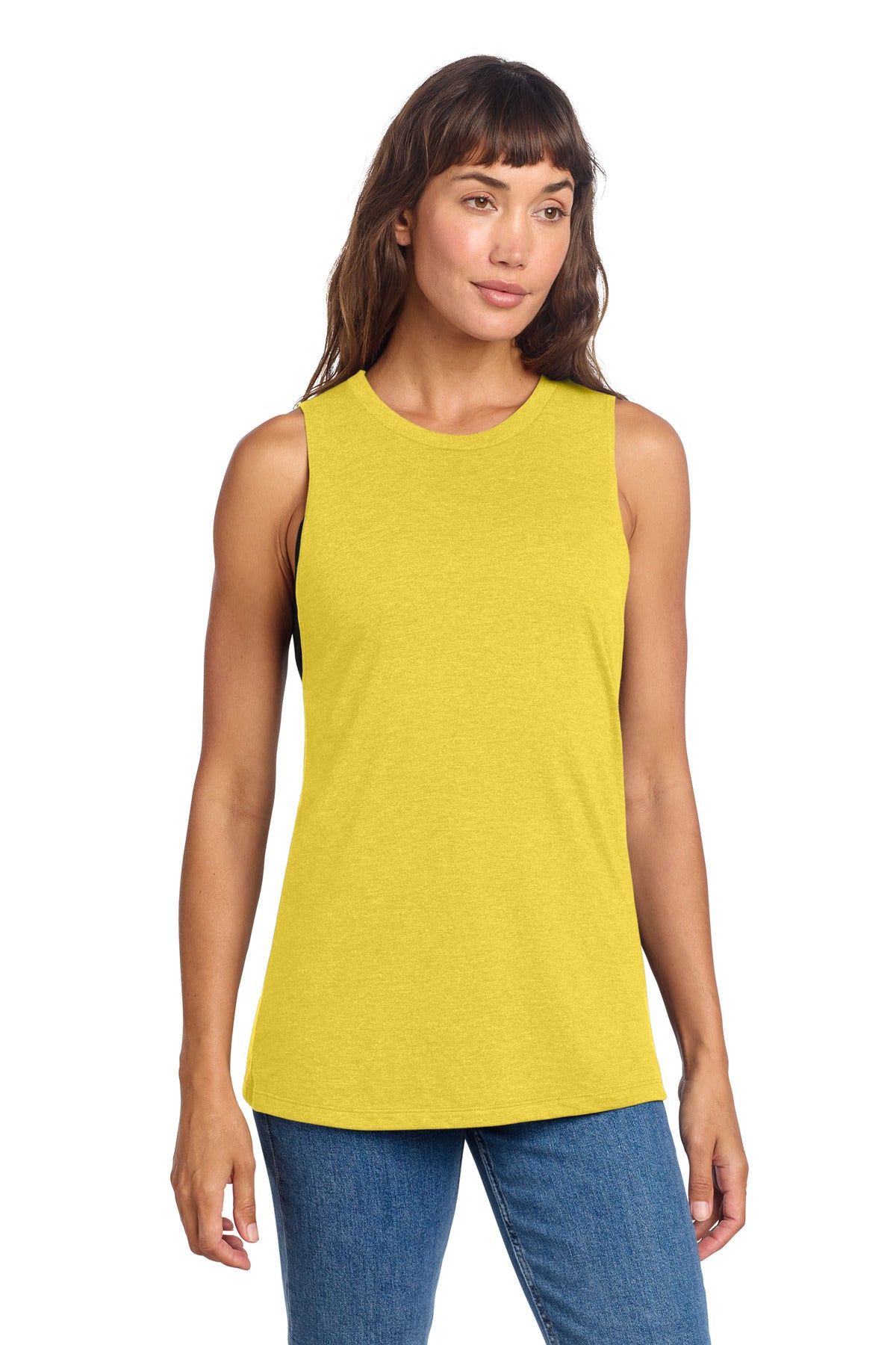 District ®  Women's Perfect Tri ®  Muscle Tank DT153 | Add Your Logo