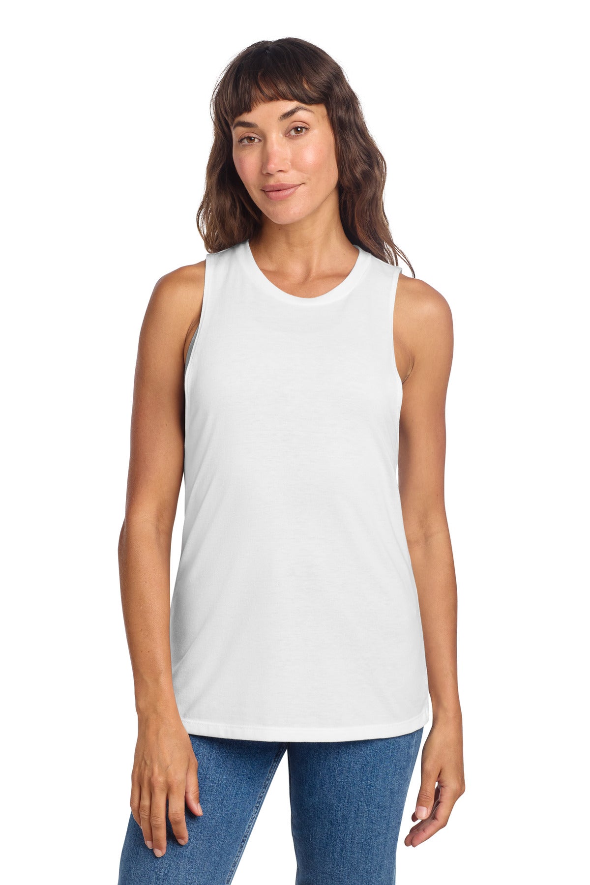 District ®  Women's Perfect Tri ®  Muscle Tank DT153 | Add Your Logo