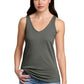 District ®  Women's Perfect Blend ®  CVC V-Neck Tank DT154 | Add Your Logo