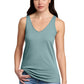 District ®  Women's Perfect Blend ®  CVC V-Neck Tank DT154 | Add Your Logo