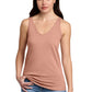 District ®  Women's Perfect Blend ®  CVC V-Neck Tank DT154 | Add Your Logo