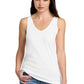 District ®  Women's Perfect Blend ®  CVC V-Neck Tank DT154 | Add Your Logo