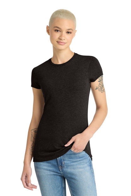 District  ®  Women's Fitted Perfect Tri  ®  Tee. DT155 | Add Your Logo