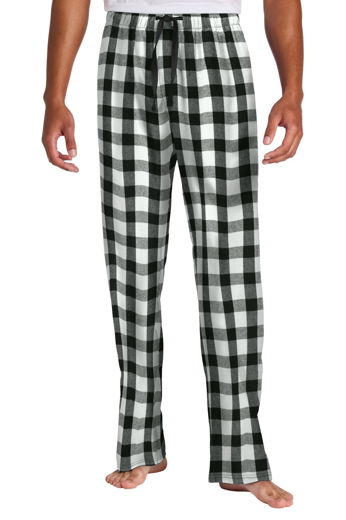 District ®  Flannel Plaid Pant. DT1800 | Add Your Logo