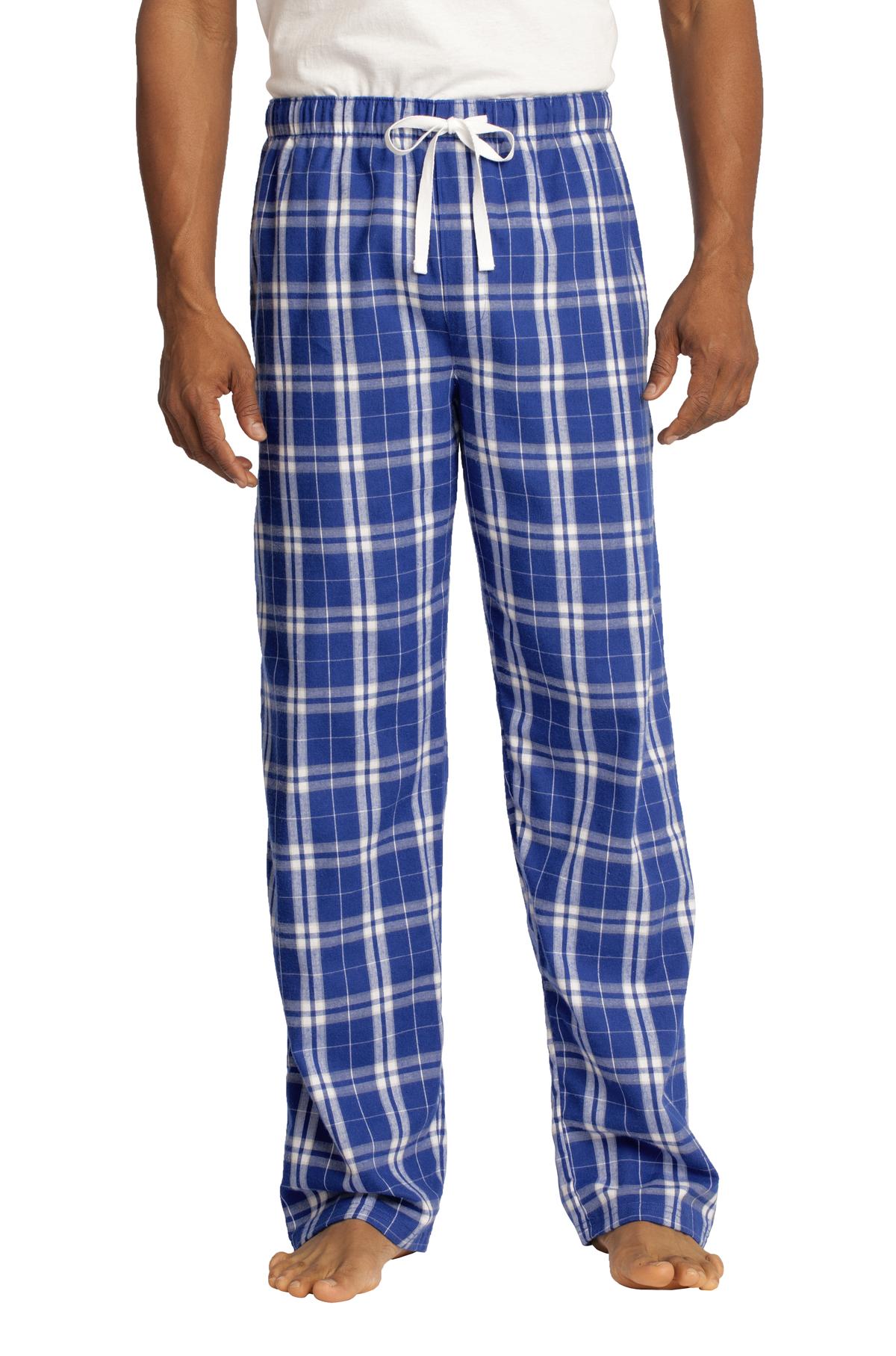 District ®  Flannel Plaid Pant. DT1800 | Add Your Logo