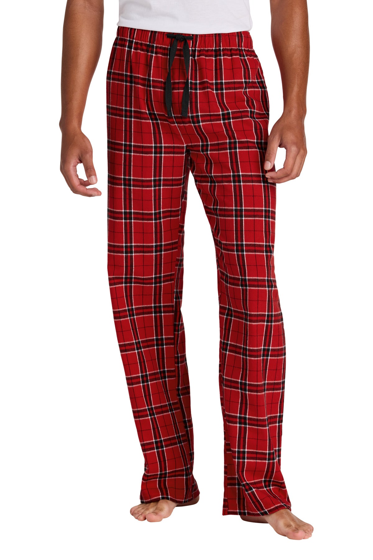 District ®  Flannel Plaid Pant. DT1800 | Add Your Logo