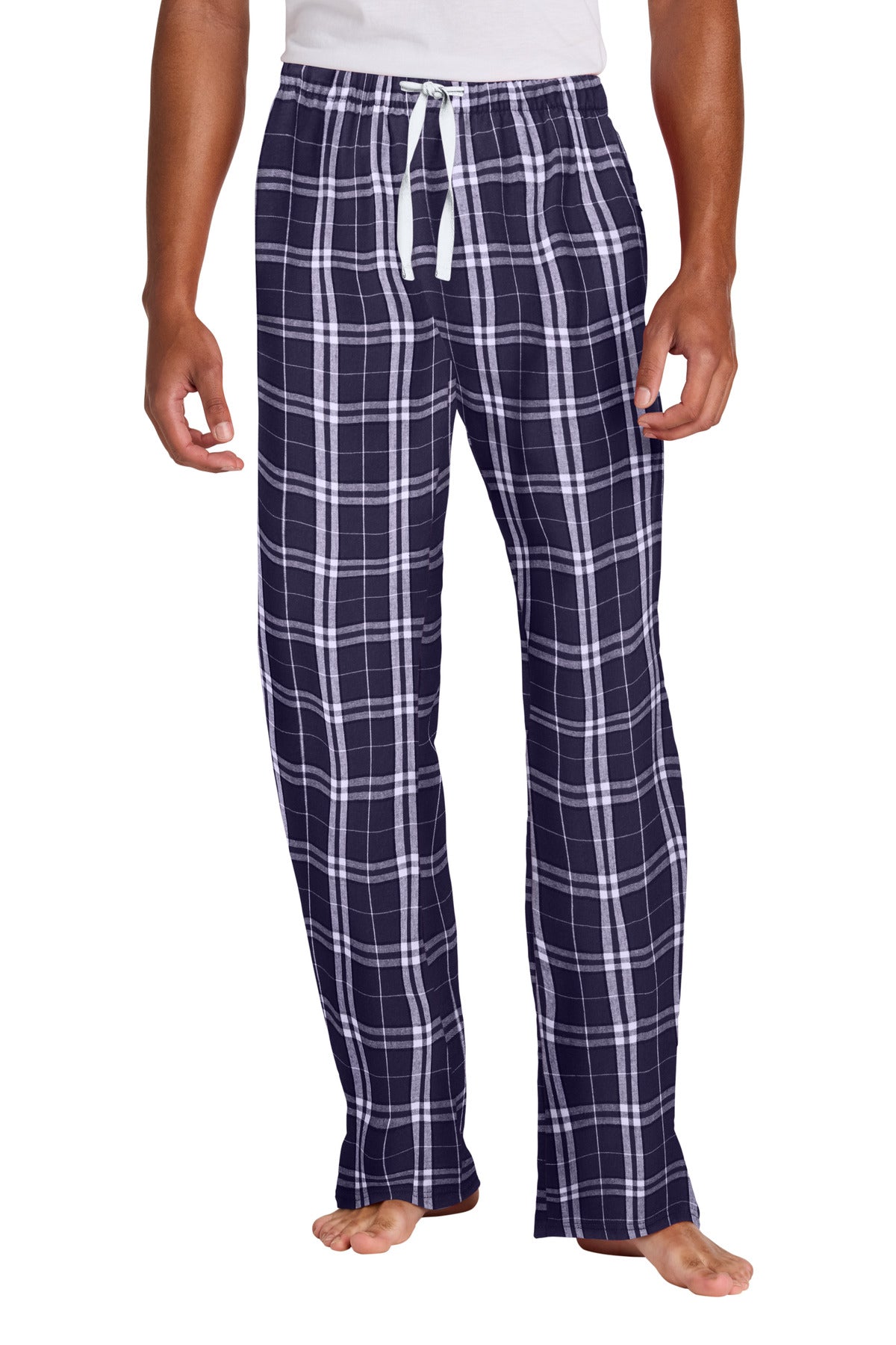District ®  Flannel Plaid Pant. DT1800 | Add Your Logo
