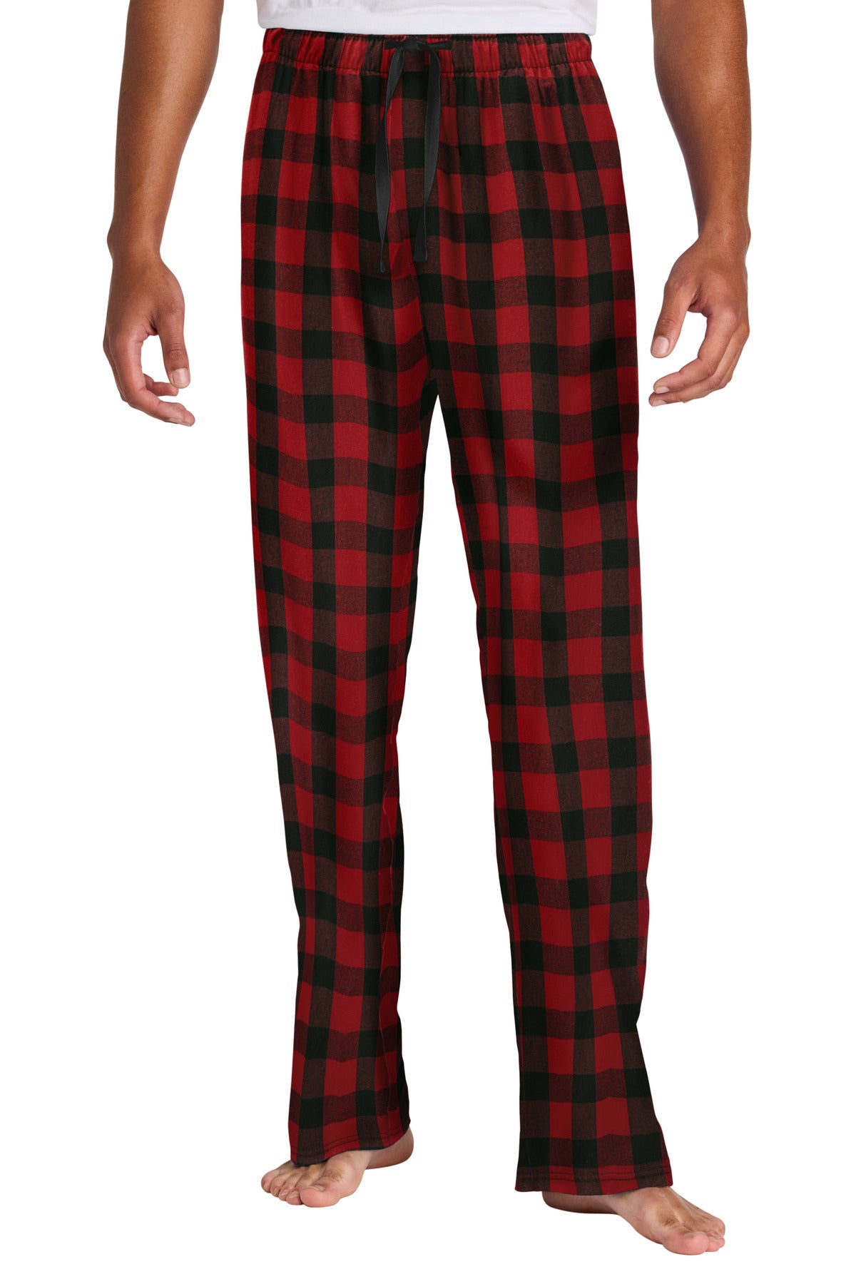 District ®  Flannel Plaid Pant. DT1800 | Add Your Logo