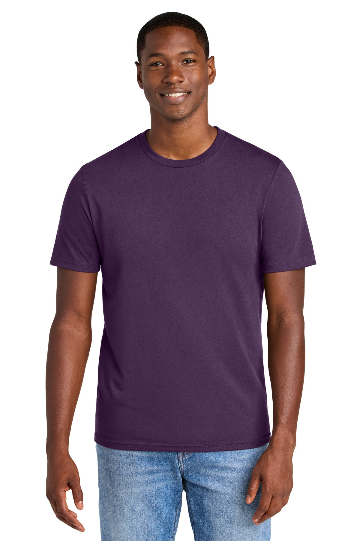 District ®  Perfect Weight ®  CVC Tee DT184 | Add Your Logo