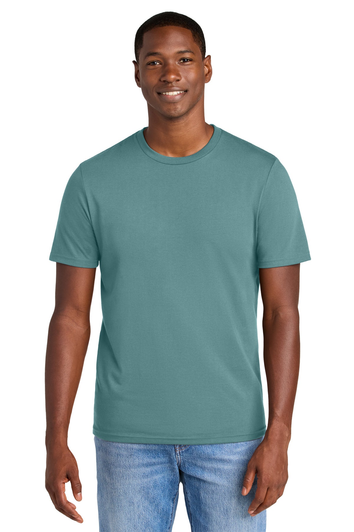 District ®  Perfect Weight ®  CVC Tee DT184 | Add Your Logo