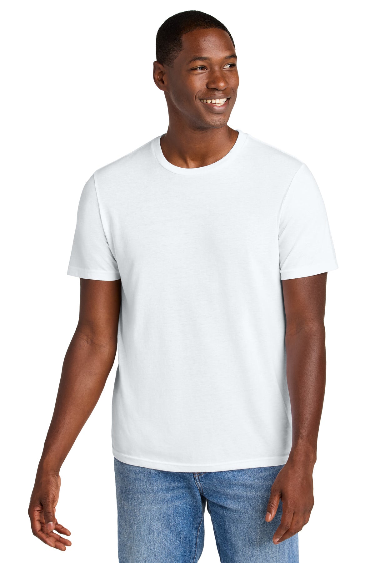 District ®  Perfect Weight ®  CVC Tee DT184 | Add Your Logo
